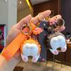 Premium Soft Cartoon Cats Unique Decoration Durable Key Chain Couple