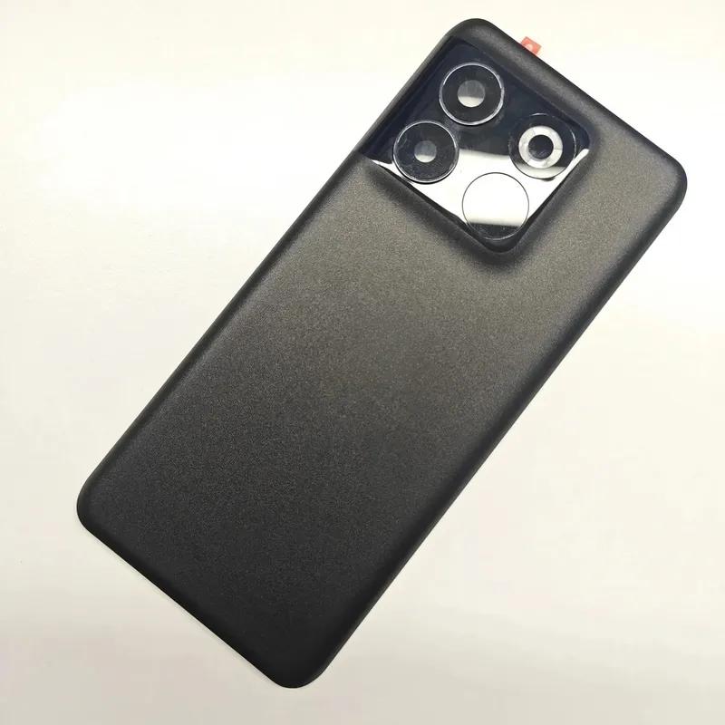 Задняя крышка для OnePlus 10T с крышкой для объектива камеры, сменный задний корпус телефона