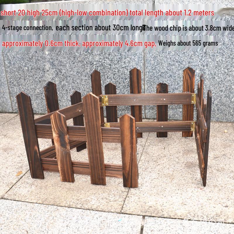 Деревянный штакетник Праздничное украшение для внутреннего и наружного использования