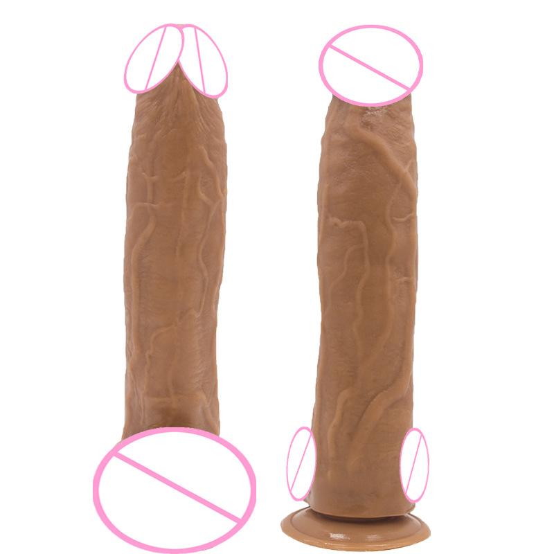 Реалистичный дилдо большого размера, супер толстый, имитация дилдо с присоской, ручной, супер длинный дилдо, секс-игрушки для взрослых