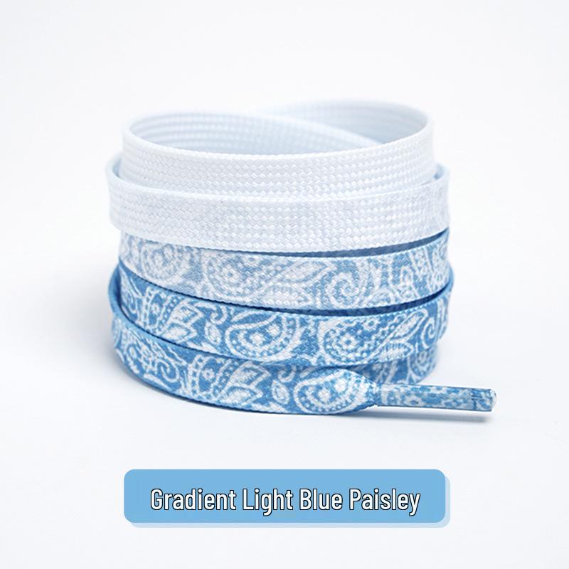 Cashew Flower Shoelaces for Air Force 1, Canvas Shoes, and Dunk Sneakers – Unisex