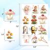 100PCS Fairy Stickers – Cute Fairycore Cottagecore Vinyl Sticker for Journals, Laptop, Water Bottles, DIY Crafts, Birthday Parties, and Daily