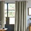 VELOURS - Living Room or Bedroom Curtain with Velvet Feel 100% Polyester - 140 X 250 Cm Taupe