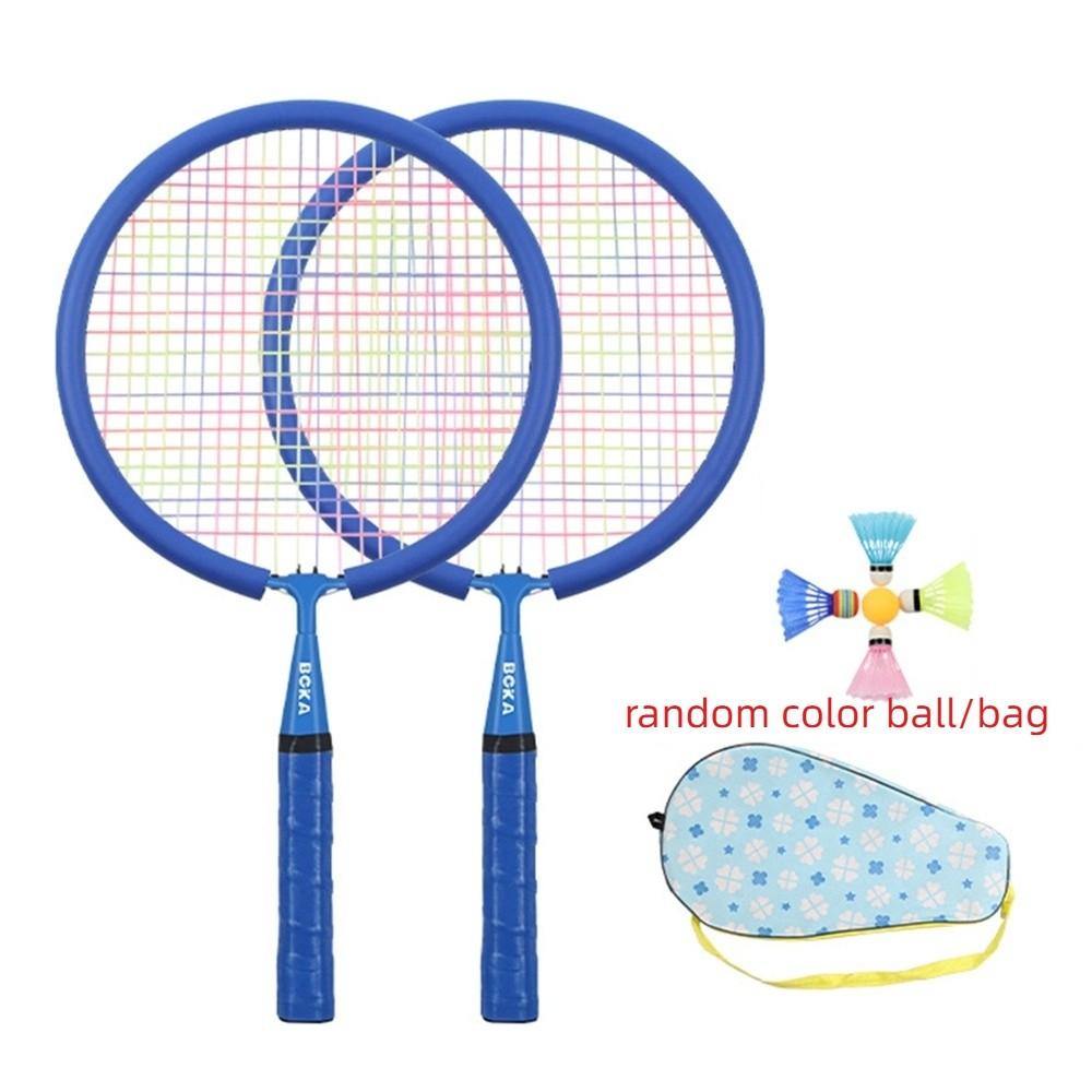 Lightweight Children Badminton Rackets Shock Absorbing Sports Game Toys  Sport Accessories