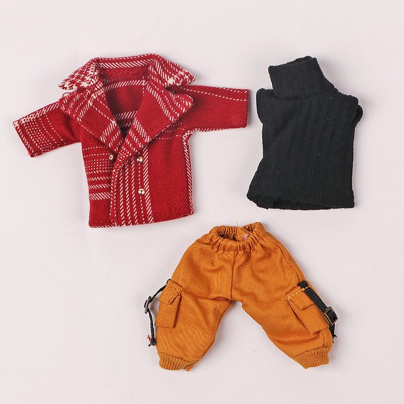 Блейзер Ob11 В клетку Ветровка Одежда для кукол Molly Baby 12 точек BJD Набор для Obitsu11 GSC Molly Кукла 1/12 Одежда для кукол Аксессуары для кукол