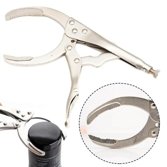Плоскогубцы для масляного фильтра Прочные Металлические Регулируемые Ключ для масляного фильтра Инструменты для снятия Автомобильный Многофункциональный Масляный фильтр