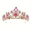 European Baroque Retro Rhinestone Luxurious Bride's Crown Headwear Wedding Dress  Princess Hair Crown  Dress Accessories