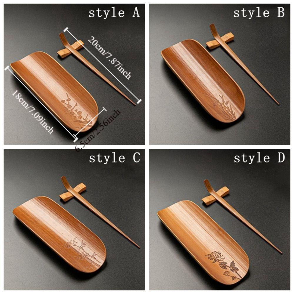 Китайский бамбуковый чайный набор ложек традиционный чайный совок кофейные принадлежности скребок для чая магазин чая