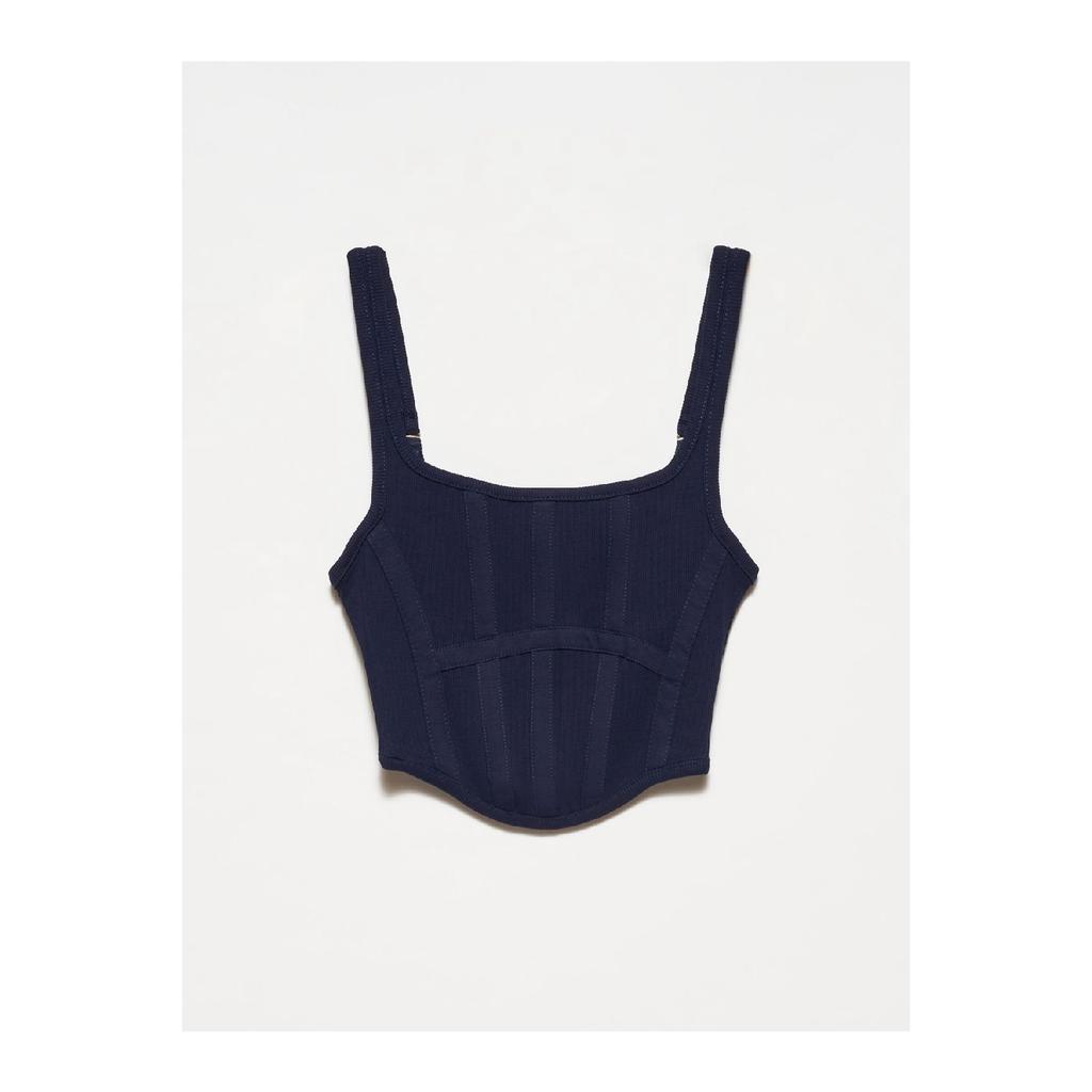 3793 Топ-корсет-черный