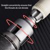 Multiple Size Reusable PVC Pipe Threading Maker Kit For Electric Drill Reusable Plumbing Tool Suitable For Home Repairs