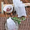 100Pcs Kitchen Fabric Tea Disposable Drawstring Non-Woven Bag Herb Filter Pouch