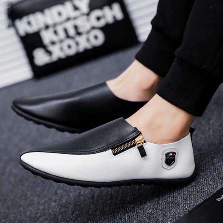 Peas Shoes Men's Tide Shoes A Pedal Lazy Leisure Men's Shoes