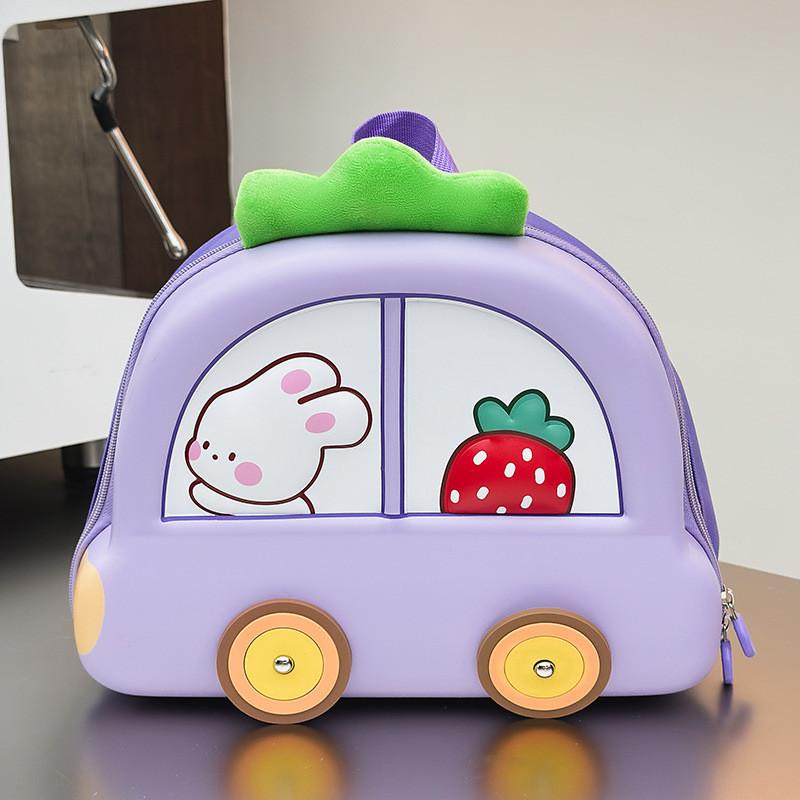 Shape Backpack Car Schoolbag Lightweight Kindergarten Student Bag Boy Girl Gift