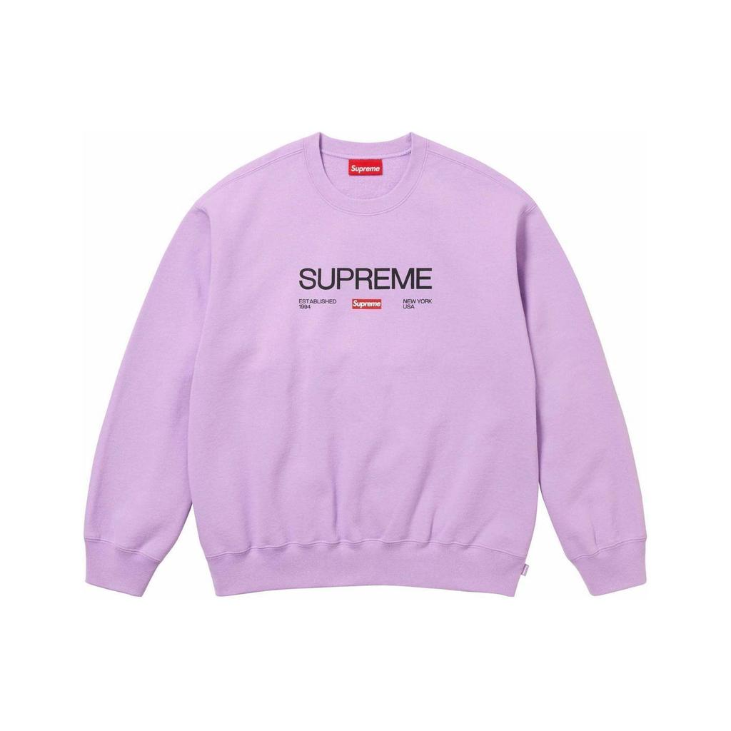 Supreme Established Crewneck SUP-SS24-167