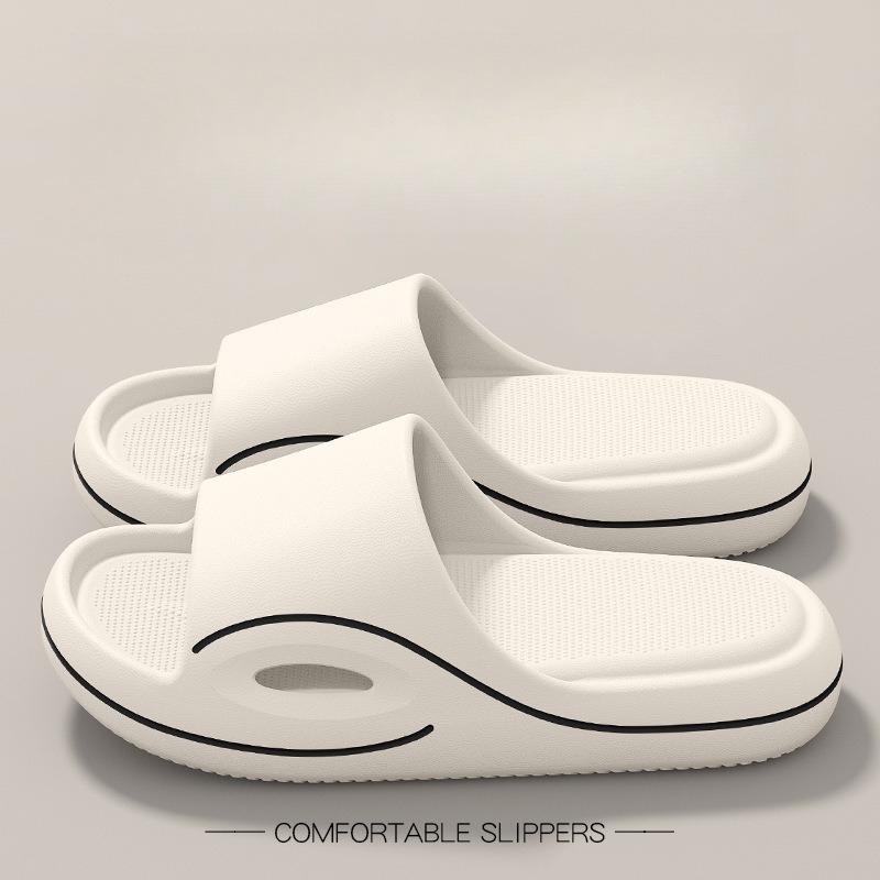 Мужские тапочки летние EVA мягкая подошва платформа шлепанцы сандалии для дома улицы ходьбы пляжная обувь вьетнамки мужская домашняя обувь