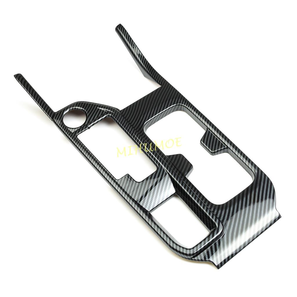 Для 2022 Sentra Накладка на панель приборов из углеродного волокна для салона, накладка на панель переключения передач