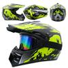 Cross Border Exclusive Full Coverage Four Season Off-road Motorcycle Helmet Off-road Racing Downhill Pedal Helmet Men's Wind Goggles