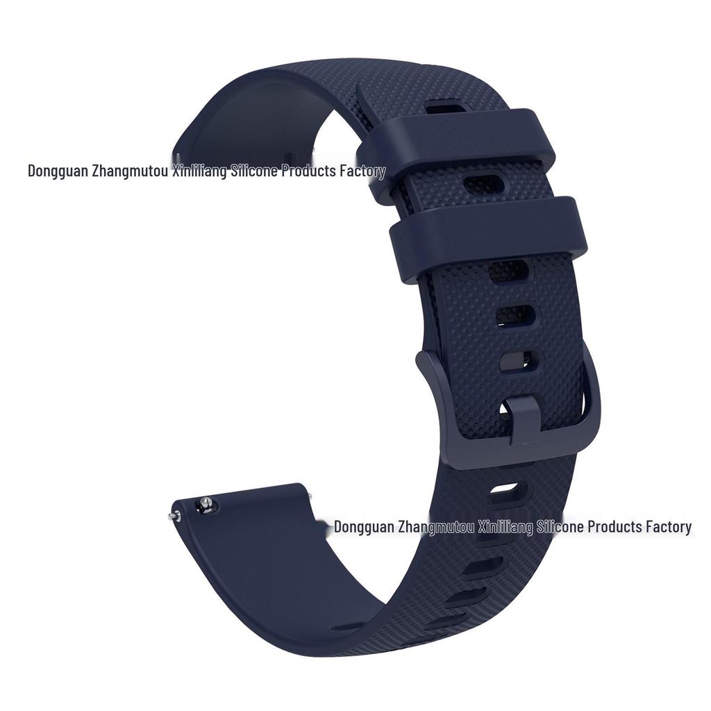 Силиконовый ремешок для часов Garmin Venu с мелким клетчатым узором, текстурированный ремешок Vivomove Sport, 18/20/22 мм.