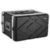 VEVOR 6U Rack Case, 310 mm Depth, Server Rack Cabinet Shallow with ABS Construction, Heavy Duty Recessed Twist Latches