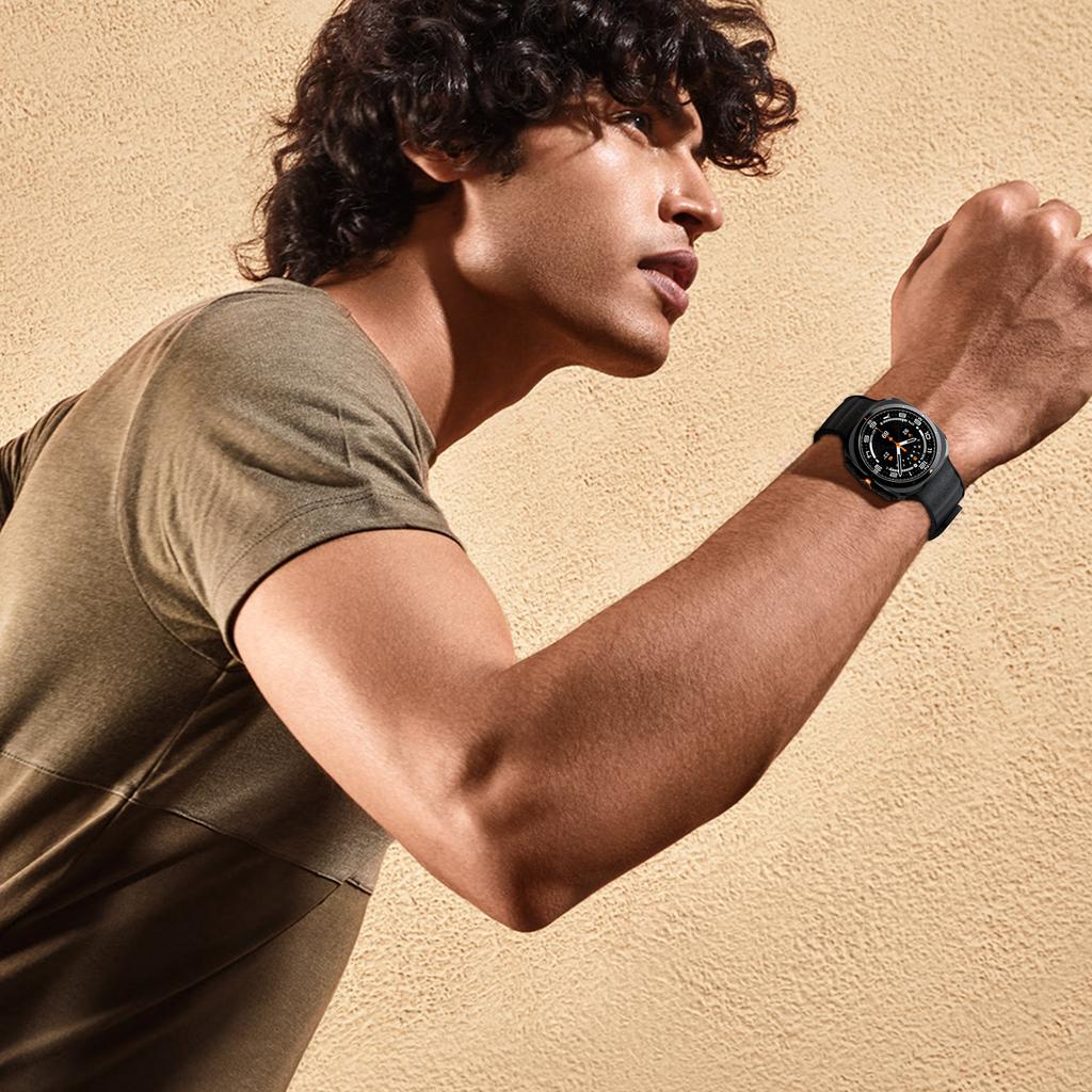 Силиконовый+нейлоновый ремешок для Samsung Galaxy Watch Ultra Strap 47 мм Функциональный спортивный ремешок-браслет Galaxy Watch 7 Ultra 47 мм