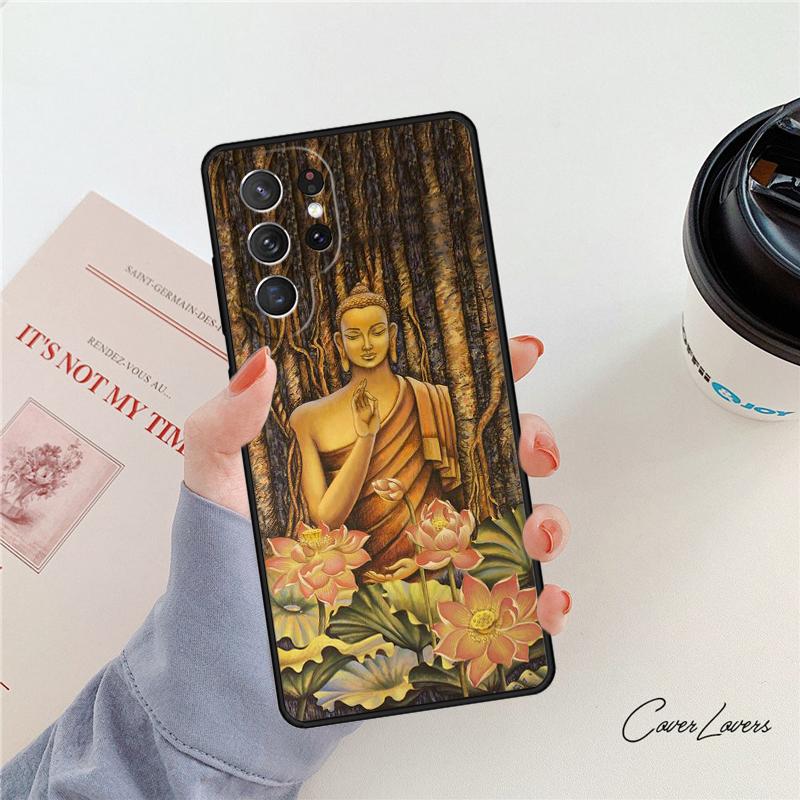 Чехол для телефона Будда Сиддхартха Гаутама Для Samsung Galaxy S24 S25 S23 S22 Ultra Note 10 20 Plus S20 S21 FE Чехол