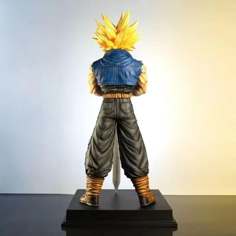 Последняя Совместная Статуя Dragon Ball Z Приблизительно 53 см Гранд Транкс Модель Фигурка Действия Орнамент Игрушка Праздничный Подарок Аниме Периферия