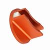 Алюминиевая рифленая магнитная накладка для домкрата, адаптер для домкратной рейки (оранжевый)