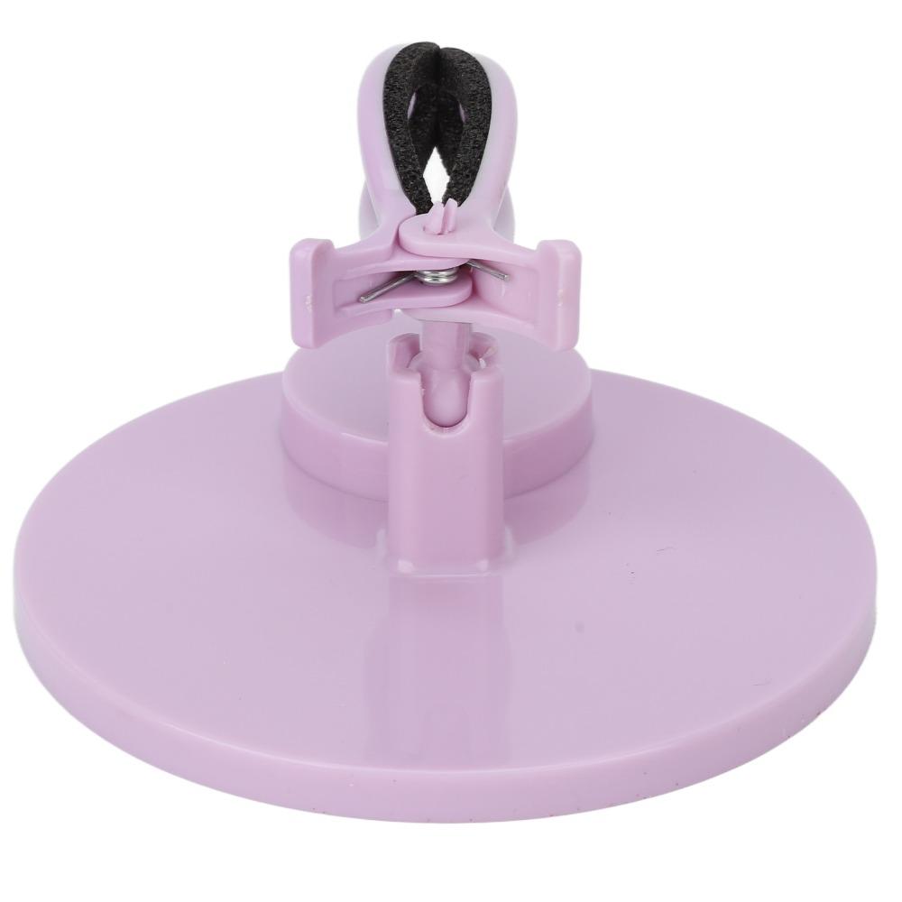 Anti-Fall Stable Base Tilted Nail Polish Stand Ideal For Home Diy Manicure Use