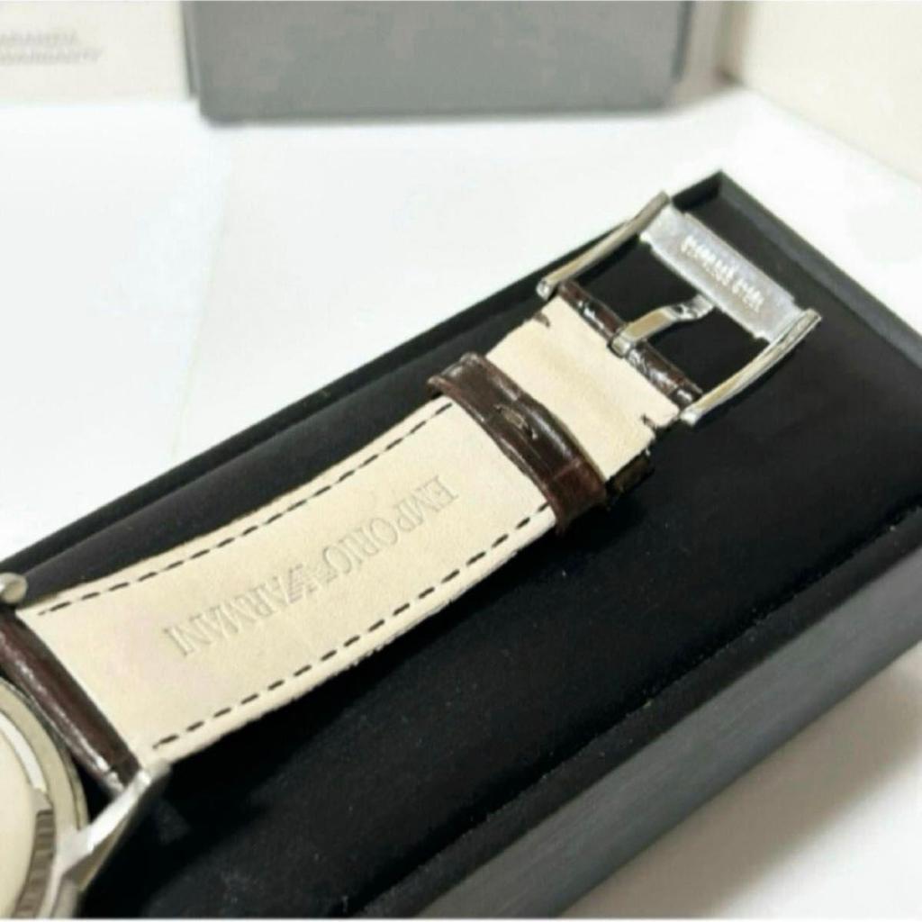 Б/у мужские часы EMPORIO ARMANI Armani AR-2433 QZ хронограф работоспособность подтверждена