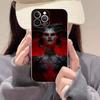 Классический Action D-Diablo Игровой Чехол Для Телефона Для IPhone 17 16 15 14 13 11 12 Pro Max 16 Plus Прозрачный