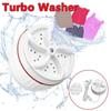 Ultrasonic Turbine Washing Machine Portable Travel Mini Underwear Washer Air Bubble And Rotating Mini Washing Machine