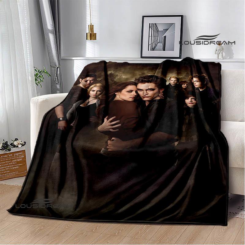 The Twilight Saga printed blankets picnic blanket Warm Flannel blankets Soft and comfortable blanket bed linings Birthday Gift