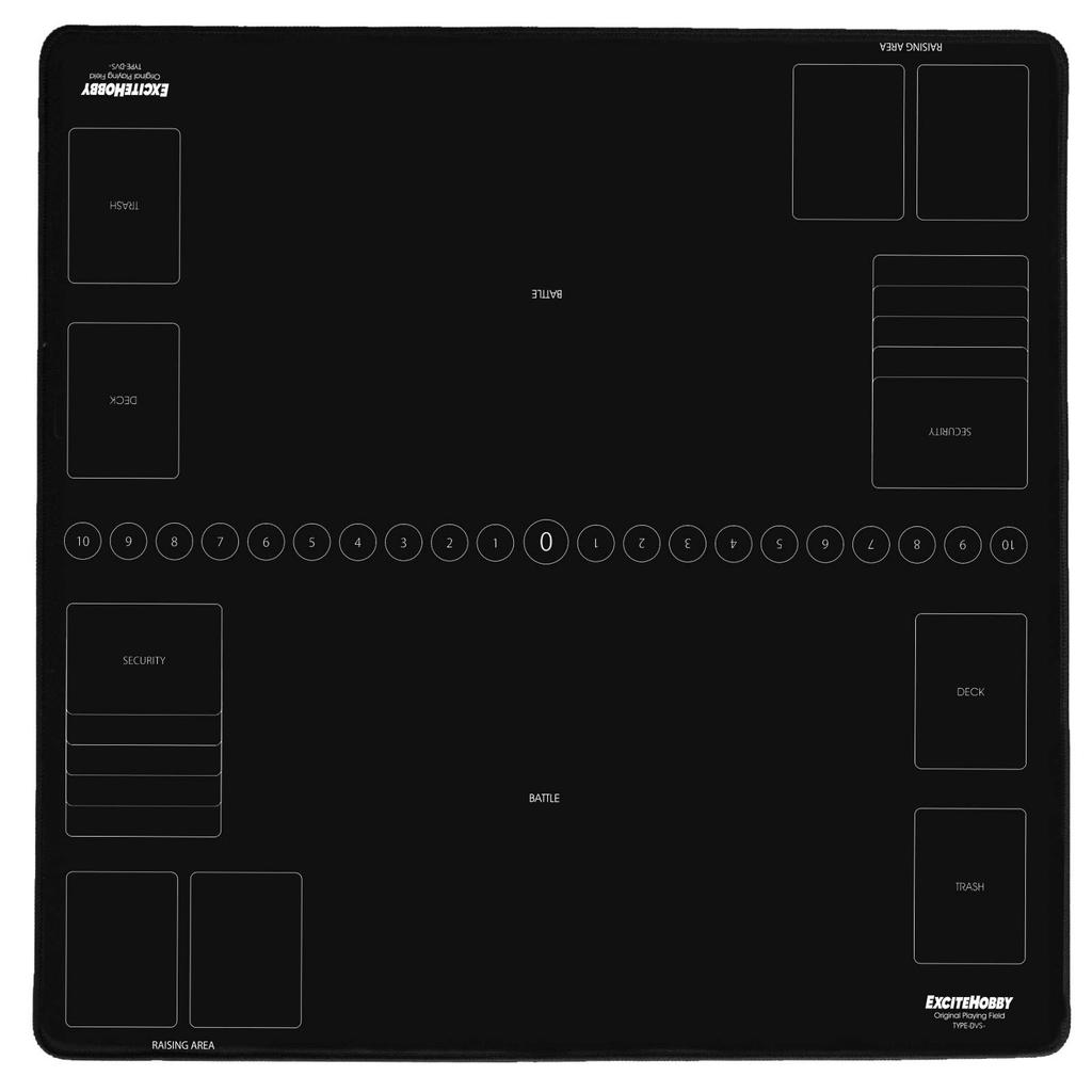 In EXCITEHOBBY Trading Card Play Digimon PSA Rubber Simple Easy 60cm X 60cm [Featured Magazines] Mat, Mat, Trading, Design, Non-Slip, Turning,