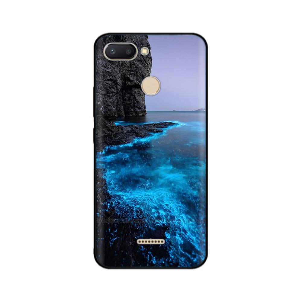 Силиконовый чехол для Xiaomi Redmi 6A Чехол Милый Мягкий ТПУ Чехол для телефона для Xiaomi Redmi 6 Redmi 6A Redmi6A a6 redmi6 Funda Чехол Coque