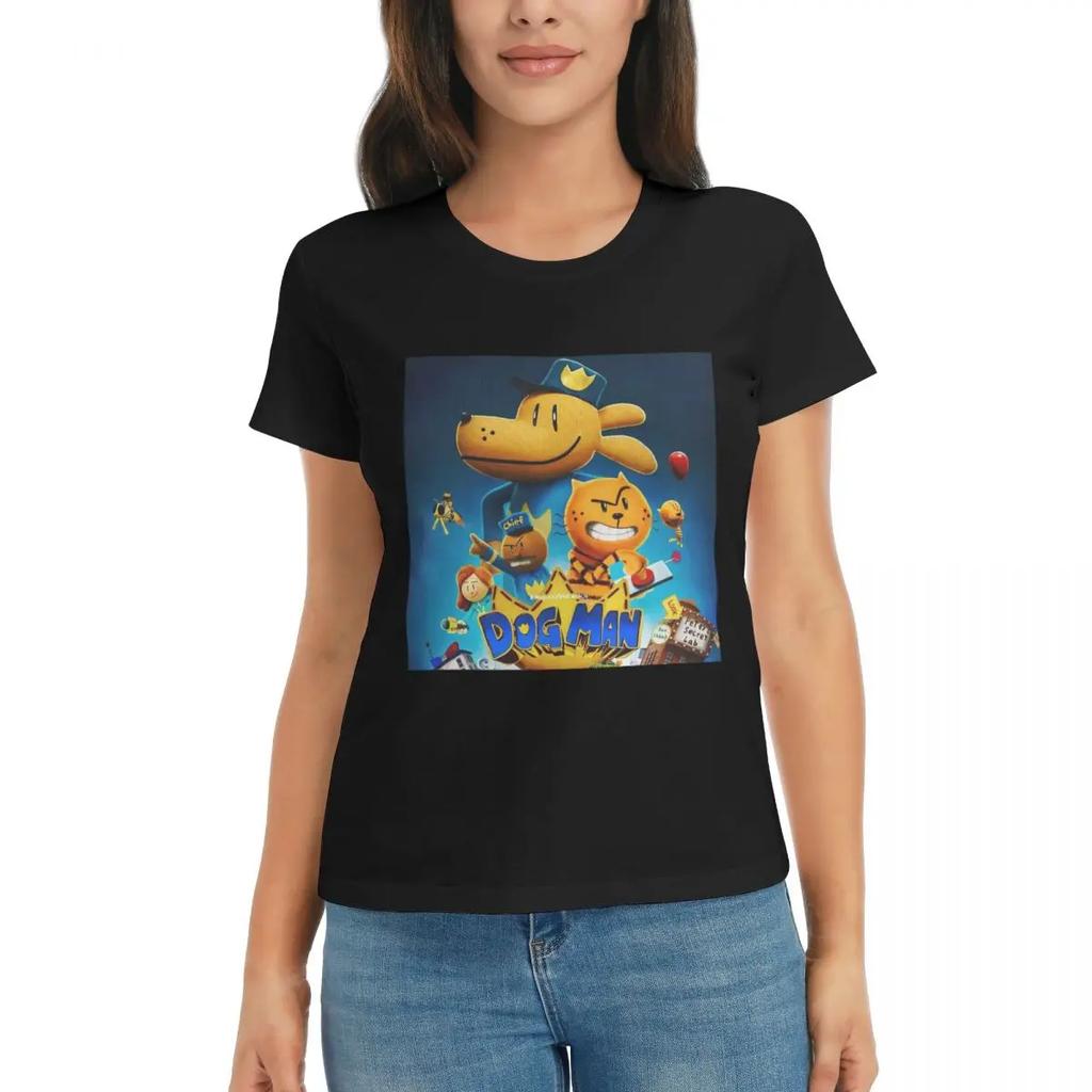 Women TShirt Dog Unisex DogUnisex Movie 2025 Comic Summer Short Sleeve Tees Round Neck Cotton T Shirts Clothes Tops Streetwear