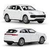 Welly 1:36-масштабная модель автомобиля из сплава Porsche Cayenne Turbo, литая под давлением металлическая игрушечная модель автомобиля, модель автомобиля с высокой имитацией, детские подарки
