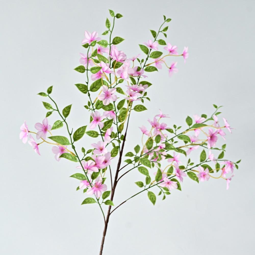 Long Stems Artificial Lilac Flower Vibrant Fake Flowers Artificial Flower Bouquets  Wedding Party