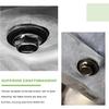 Sun Walker 10PCS Car Body Bolt & U-Nut Clamp Kit, Rust-Resistant Metal Fender Liner Fastening Screws U Retainers, Universal Push Pull Hood Guard