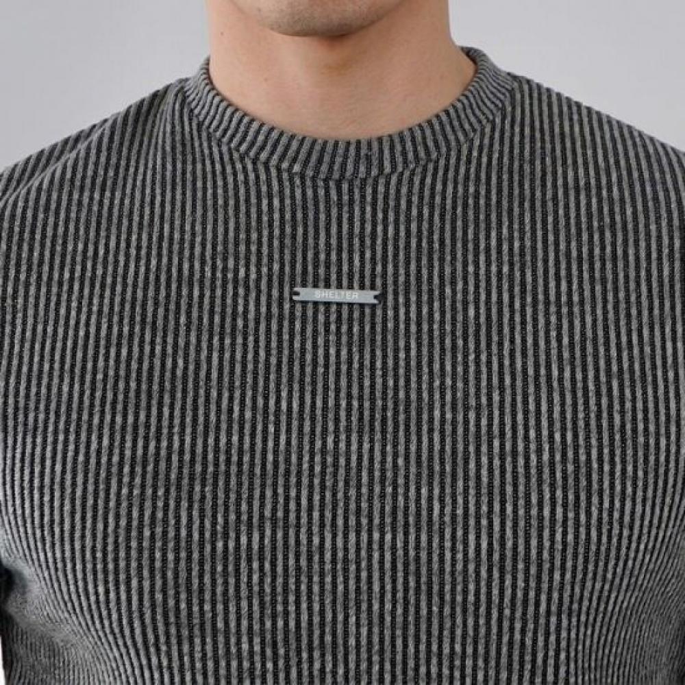 Onl Men S Ribbed Semi muScle FiT T ShirT   1+1
