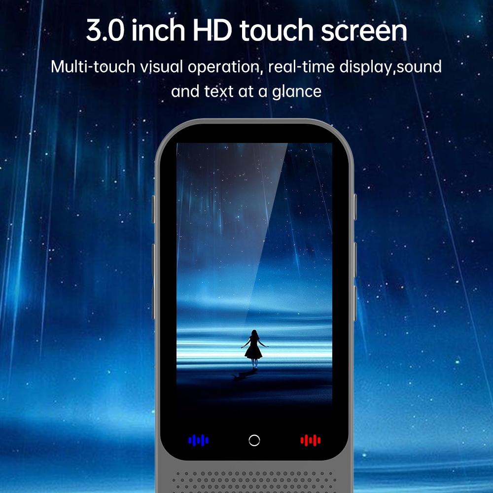 Портативное устройство для перевода языков S80 Pro 16 языков офлайн-перевода Функция ChatGPT с голосовым переводом на 138 языков