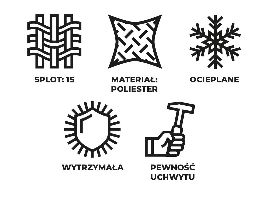 Stalco Rękawice Poliestrowe Winter Foam 10 Perfect S-76397