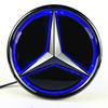 Car Front Grill Logo Light LED Badge Sticker Luminous Decorative Light For Mercedes Benz Amg A B C GLK GLE W205 W204 W213 W2531 VI1
