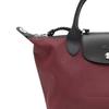 Longchamp Le Pliage Energy Сумка-пельмень из переработанного нейлонового холста Маленькая женская бордовая
