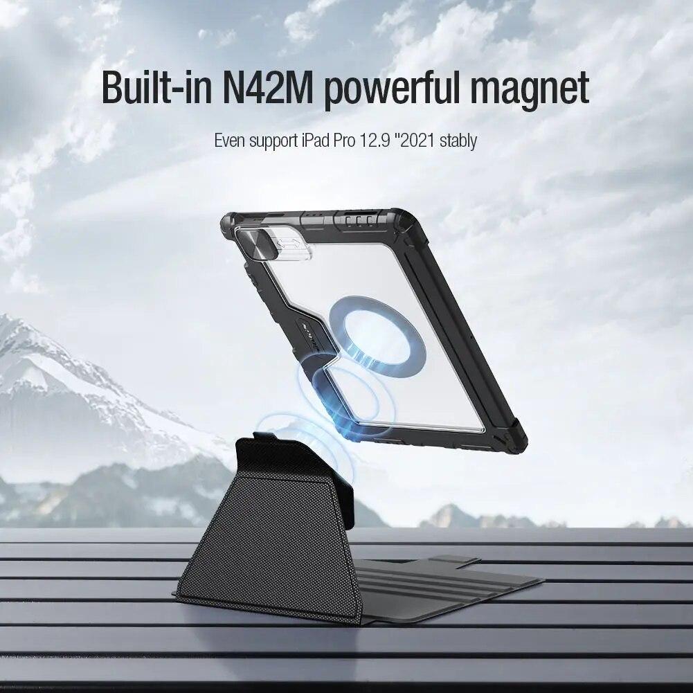 For iPad Pro 12 9 Case 2022/2021 Magnetic Case For iPad Pro 11 for iPad 10th Generation Multifunctional Leather Case