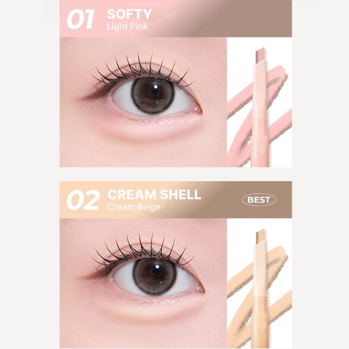 TooCoolForSchool Two Tone Under-Eye Volume Liner 0.35 g