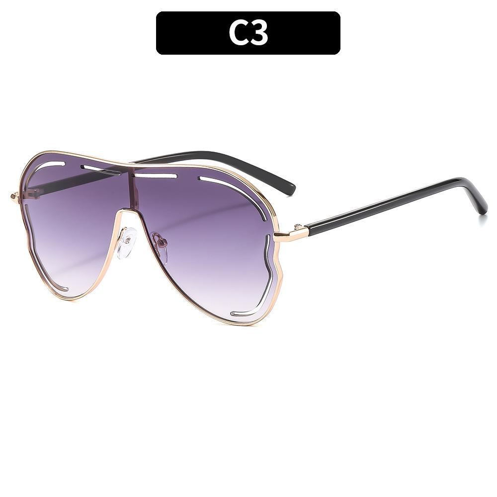 Новые высококачественные женские овальные безободковые солнцезащитные очки, женские металлические очки, очки для вождения, Sonnenbrille Uv400 Dames