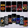 A-acdc Transparent Phone Case for Motorola Moto E13 E15 E20 E22 E22I E22S E30 E32 E40 E7 E7I G Plus Power Play Stylus G22 G14