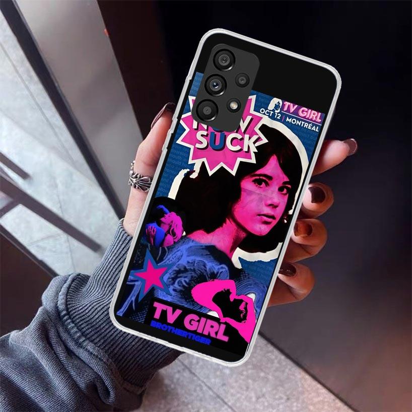 TV Girl Album Phone Case For Samsung Galaxy A12 A52S A42 A32 A22 A51 A50 Note 20 Ultra 10 S10 Plus A71 A70 A31 A30 A10S Galaxy A
