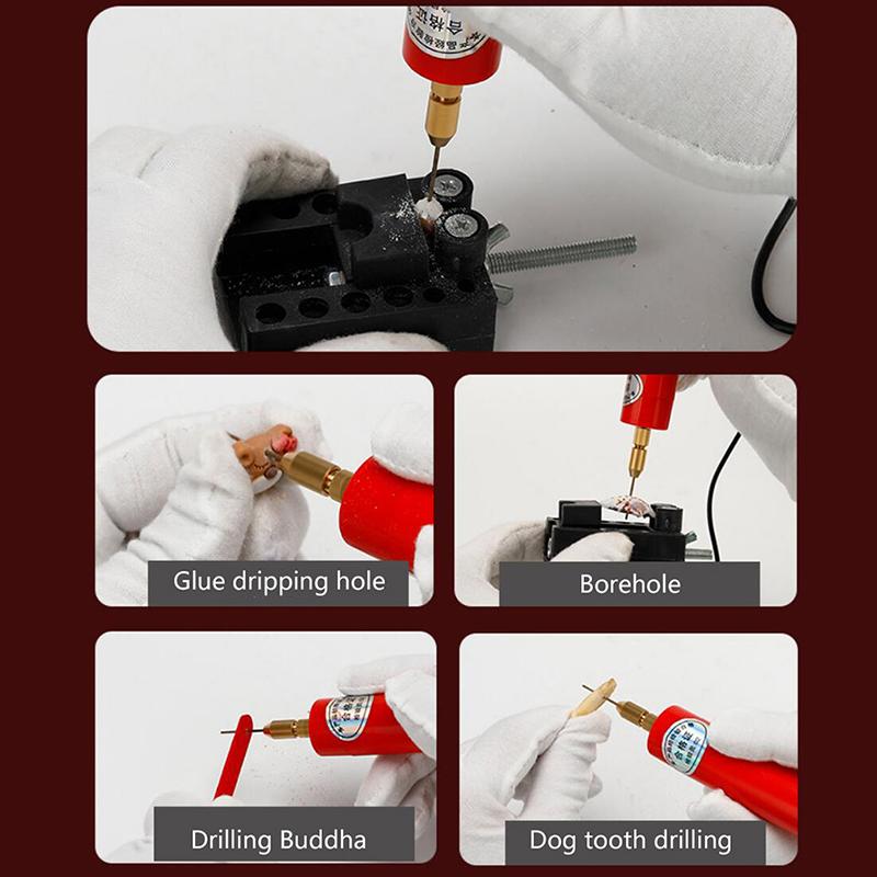 Handheld Miniature Electric Drill Wood Craft Tools Small Electric Grinder