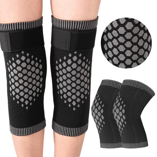 1 пара наколенников, компрессионные рукава с застежкой-лентой, мягкие дышащие наколенники, гетры